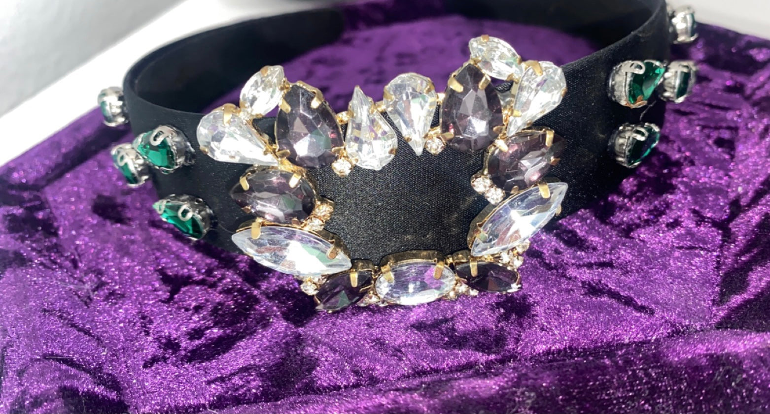 Emerald Genevieve headband