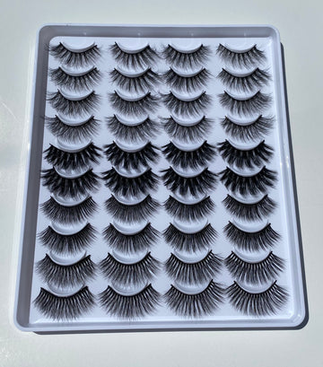 Pretty 20 pair Lash Bundle
