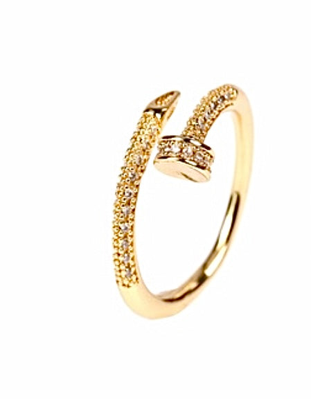 Attached to you gold ring