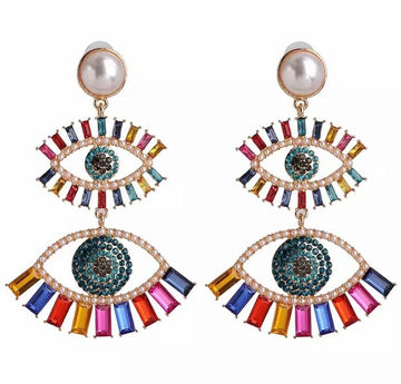 Rainbow evil eye